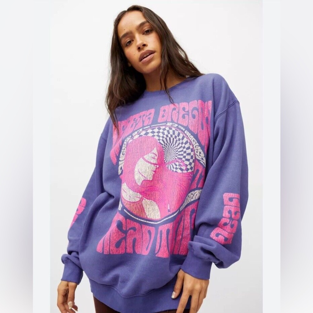 RARE Urban Outfitters purple Grateful Dead sweatshirt